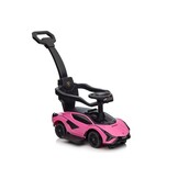 Loopauto - 1 jaar - met duwstang - Lamborghini - roze