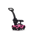 Loopauto - 1 jaar - met duwstang - Lamborghini - roze