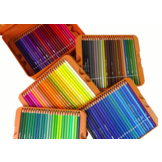 Kleurpotloden - tekendoos - 120 delig - 23x19x6cm