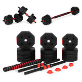 Halterset - dumbells - 20 kg - met 12 gewicht schijven