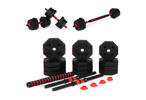 Halterset - dumbells - 20 kg - met 12 gewicht schijven