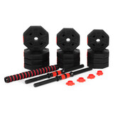 Halterset - dumbells - 20 kg - met 12 gewicht schijven