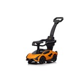 Loopauto - 1 jaar - met duwstang - Lamborghini - oranje