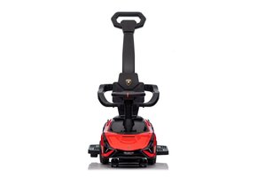 Loopauto - 1 jaar - met duwstang - Lamborghini - rood