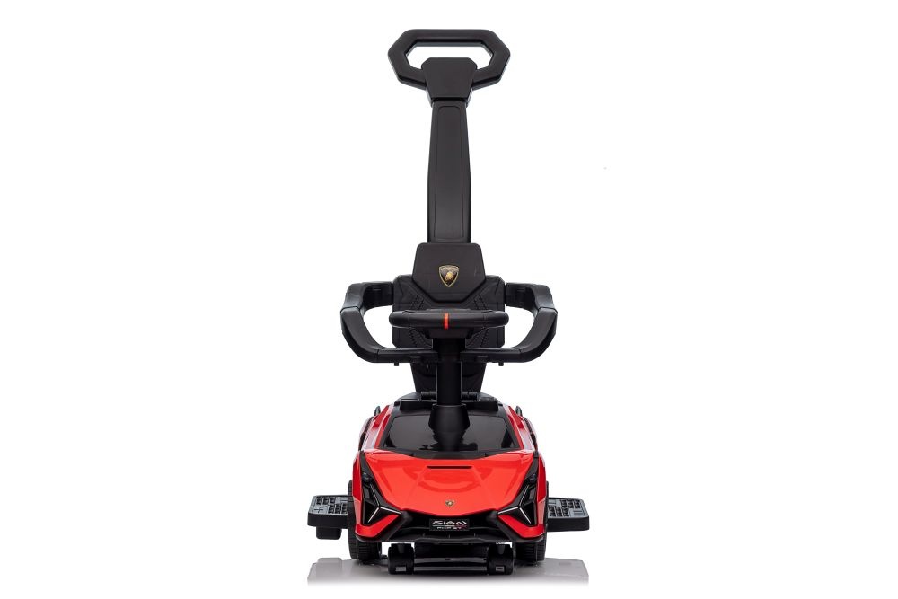 Loopauto - 1 jaar - met duwstang - Lamborghini - rood