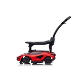 Loopauto - 1 jaar - met duwstang - Lamborghini - rood