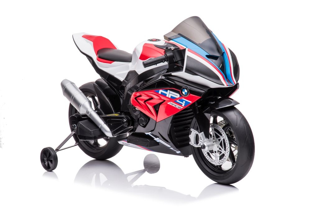 Kindermotor - BMW HP4 Race - 119x68x73cm - tot 6 km/u - rood