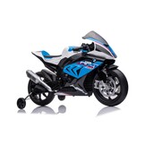 Kindermotor - BMW HP4 Race - 119x68x73cm - tot 6 km/u - blauw