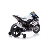 Kindermotor - BMW HP4 Race - 119x68x73cm - tot 6 km/u - wit