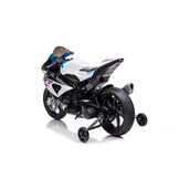 Kindermotor - BMW HP4 Race - 119x68x73cm - tot 6 km/u - wit