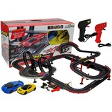Racebaan - 1420 cm - 2 auto's - met turbo afstandsbedieningen