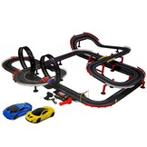 Racebaan - 1420 cm - 2 auto's - met turbo afstandsbedieningen