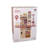 Kinderkeuken - 93,5x71x29cm - met geluid en verlichting - roze