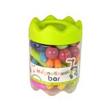 Magnetische bouwstenen - set van 64 XL blokken - kleurrijk