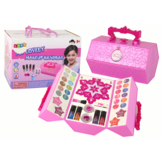 Kinder make-up - 19x12x12cm - met make-up koffer en spiegel