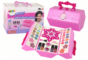Kinder make-up - 19x12x12cm - met make-up koffer en spiegel
