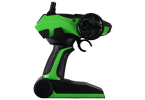 RC motor - 20km/u - 40x19x18cm - afstandsbediening - groen
