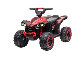 Elektrische quad - 83x53x56cm - tot 3,5km/u - 2,4G - geel