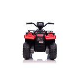 Elektrische quad - 88x46x51cm - tot 3,5km/u - rood zwart