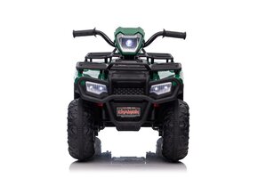 Elektrische quad - 88x46x51cm - tot 3,5km/u - groen zwart