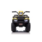 Elektrische quad - 88x46x51cm - tot 3,5km/u - geel zwart