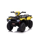 Elektrische quad - 88x46x51cm - tot 3,5km/u - geel zwart