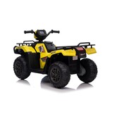 Elektrische quad - 88x46x51cm - tot 3,5km/u - geel zwart