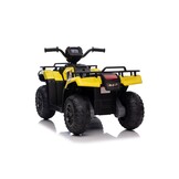 Elektrische quad - 88x46x51cm - tot 3,5km/u - geel zwart