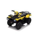 Elektrische quad - 88x46x51cm - tot 3,5km/u - geel zwart