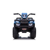 Elektrische quad - 88x46x51cm - tot 3,5km/u - blauw zwart