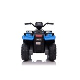 Elektrische quad - 88x46x51cm - tot 3,5km/u - blauw zwart