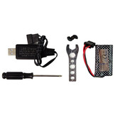 Bestuurbare boot - speedboot - 20-25 km/u - R/C - rood, zwart