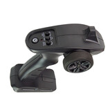 Bestuurbare boot - speedboot - 20-25 km/u - R/C - rood, zwart