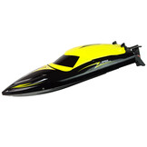 Bestuurbare boot - speedboot - 35 km/u - R/C - 2,4G - geel, zwart