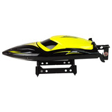 Bestuurbare boot - speedboot - 35 km/u - R/C - 2,4G - geel, zwart