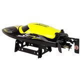 Bestuurbare boot - speedboot - 35 km/u - R/C - 2,4G - geel, zwart