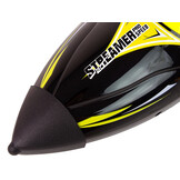 Bestuurbare boot - speedboot - 35 km/u - R/C - 2,4G - geel, zwart