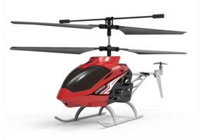 Bestuurbare helikopter - RC helicopter - 30x15x25cm - rood