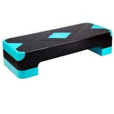 Aerobic step blauw - 2 hoogte standen - 67x27 cm