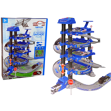 Speelgoed garage - auto parkeerplaats - met 2 politie auto's