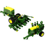 Bestuurbare trekker - R/C tractor - 24x11x12cm - met balenpers