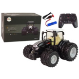 Bestuurbare trekker - R/C tractor - 2,4G - 17x15x12cm - zwart