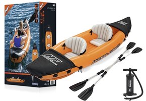 Opblaasbare kano - 321x88cm - Bestway - 2 persoons - met pomp