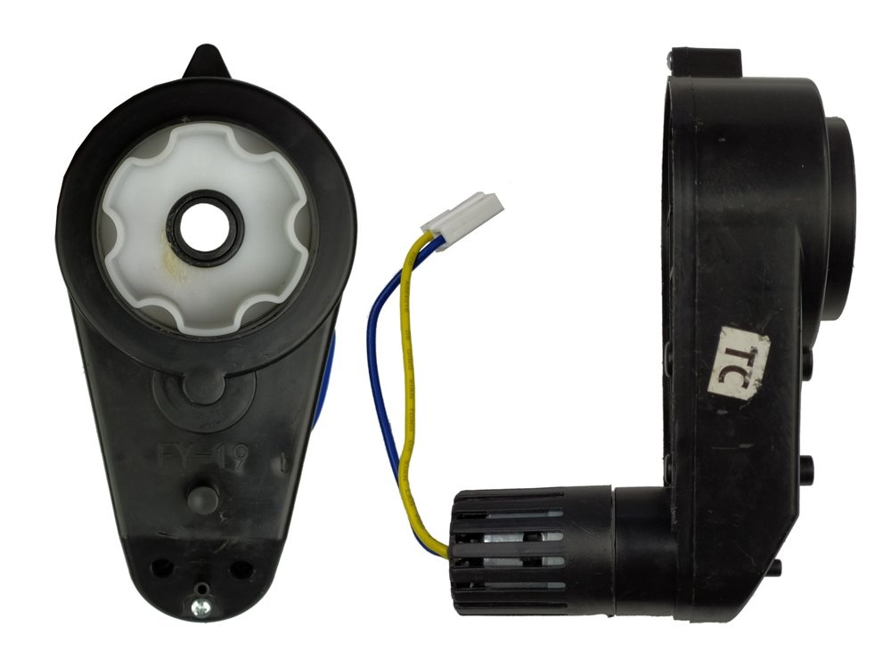 24V motor kinderauto - 12000 RPM - SX1928 - zwart