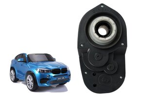 12v motor kinderauto - BMW X6M - 20000RPM - rood
