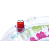 Bestway zwemband volwassenen - 118 cm - opblaasbaar - tie dye