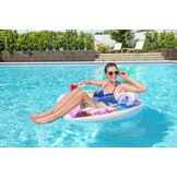 Bestway zwemband volwassenen - 118 cm - opblaasbaar - tie dye