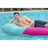 Luchtbed - Bestway - opblaasbed - 200x129 cm - met hoes