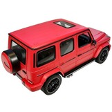 Bestuurbare auto - Mercedes G63 - R/C - 7 km/u - 2,4GHz - rood