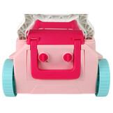 Speelgoed grasmaaier - bellenblaas machine - 30x26x55cm - roze